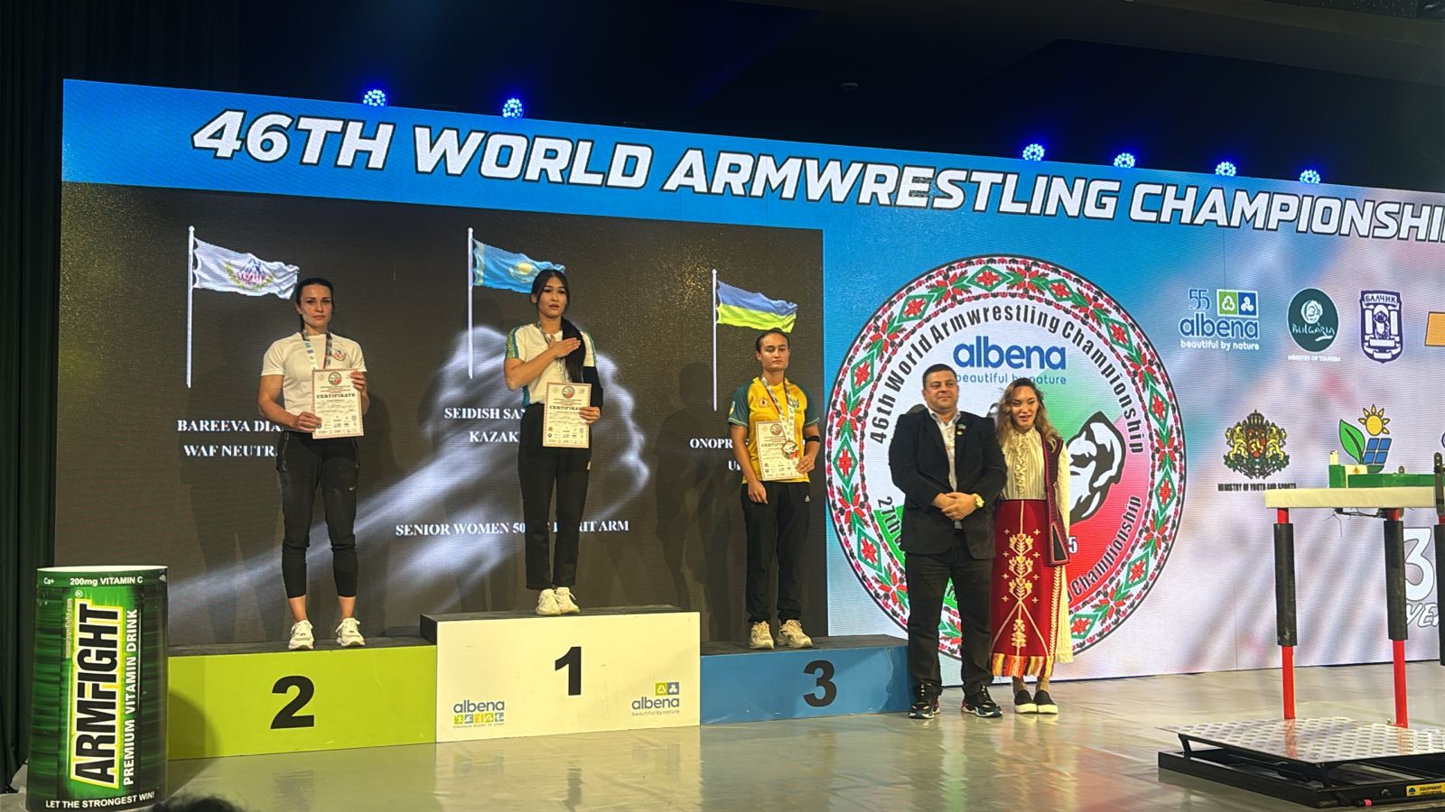 Сейдыш Сандуғаш – қол күрестен Әлем чемпионы атанды!