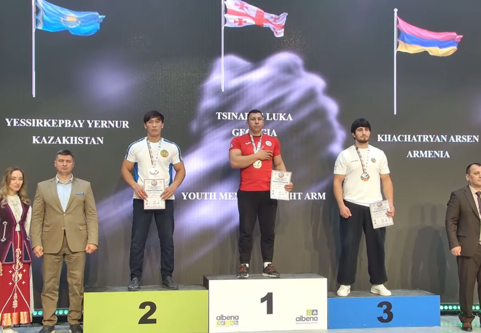 Еріскепбай Ернұр – қол күрестен Әлем чемпионатының күміс жүлдегері!