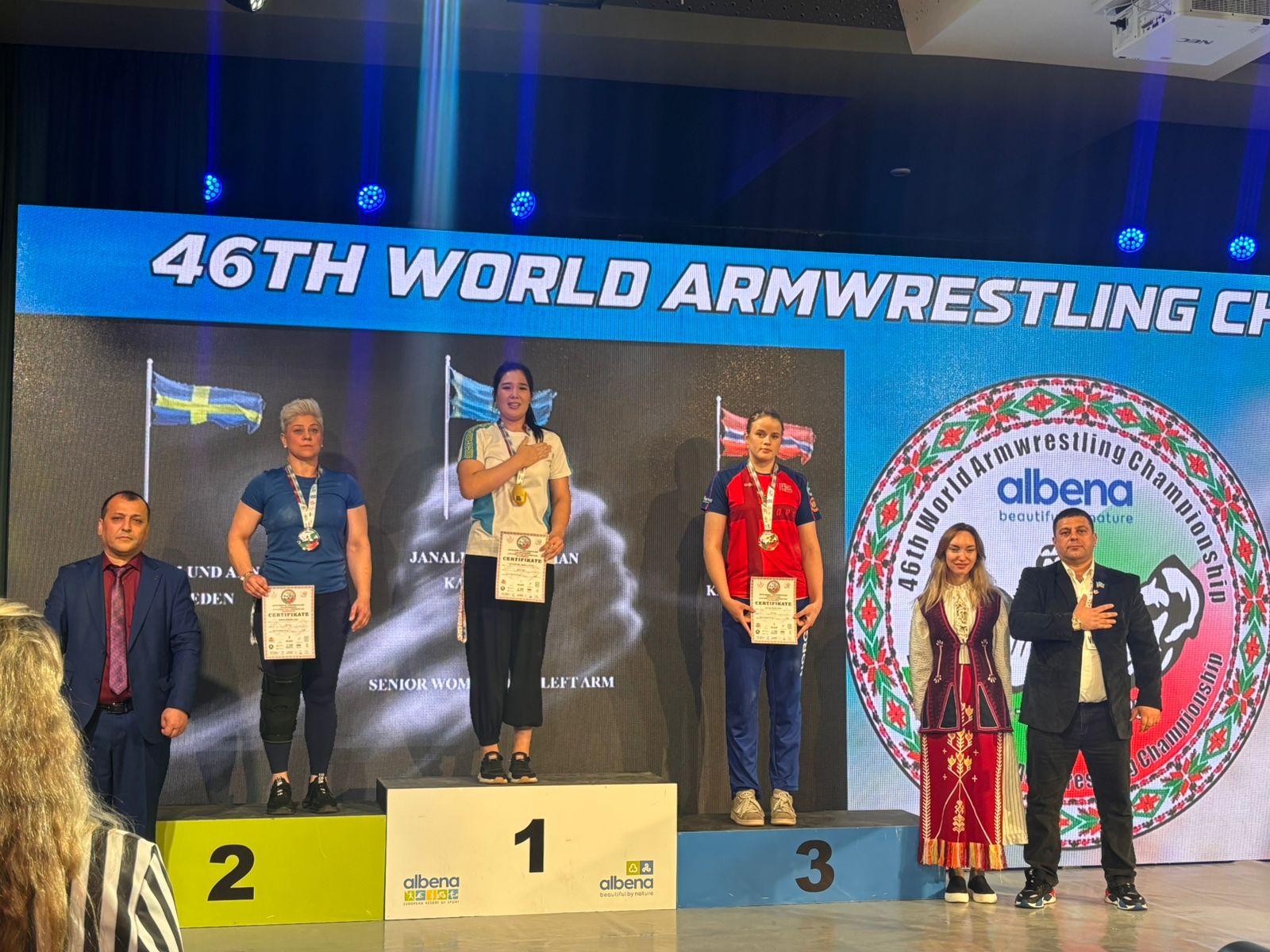 Жаналиева Раушан – қол күрестен Әлем чемпионы атанды!